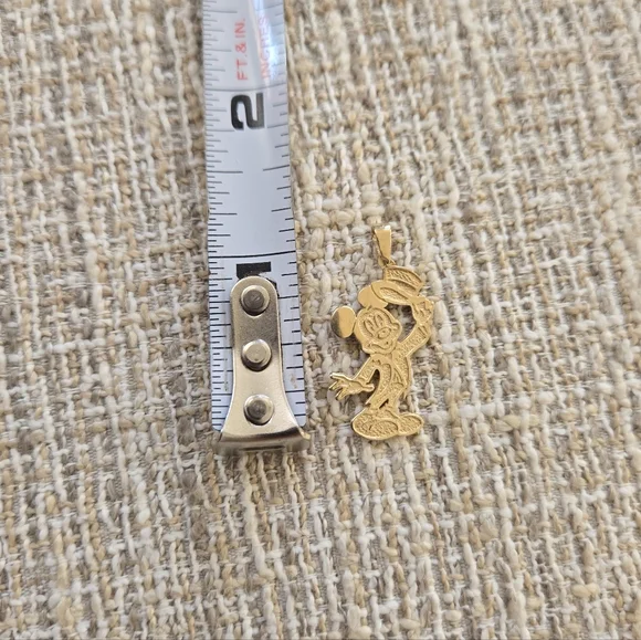 Vintage 14k Gold Mickey Mouse Pendant